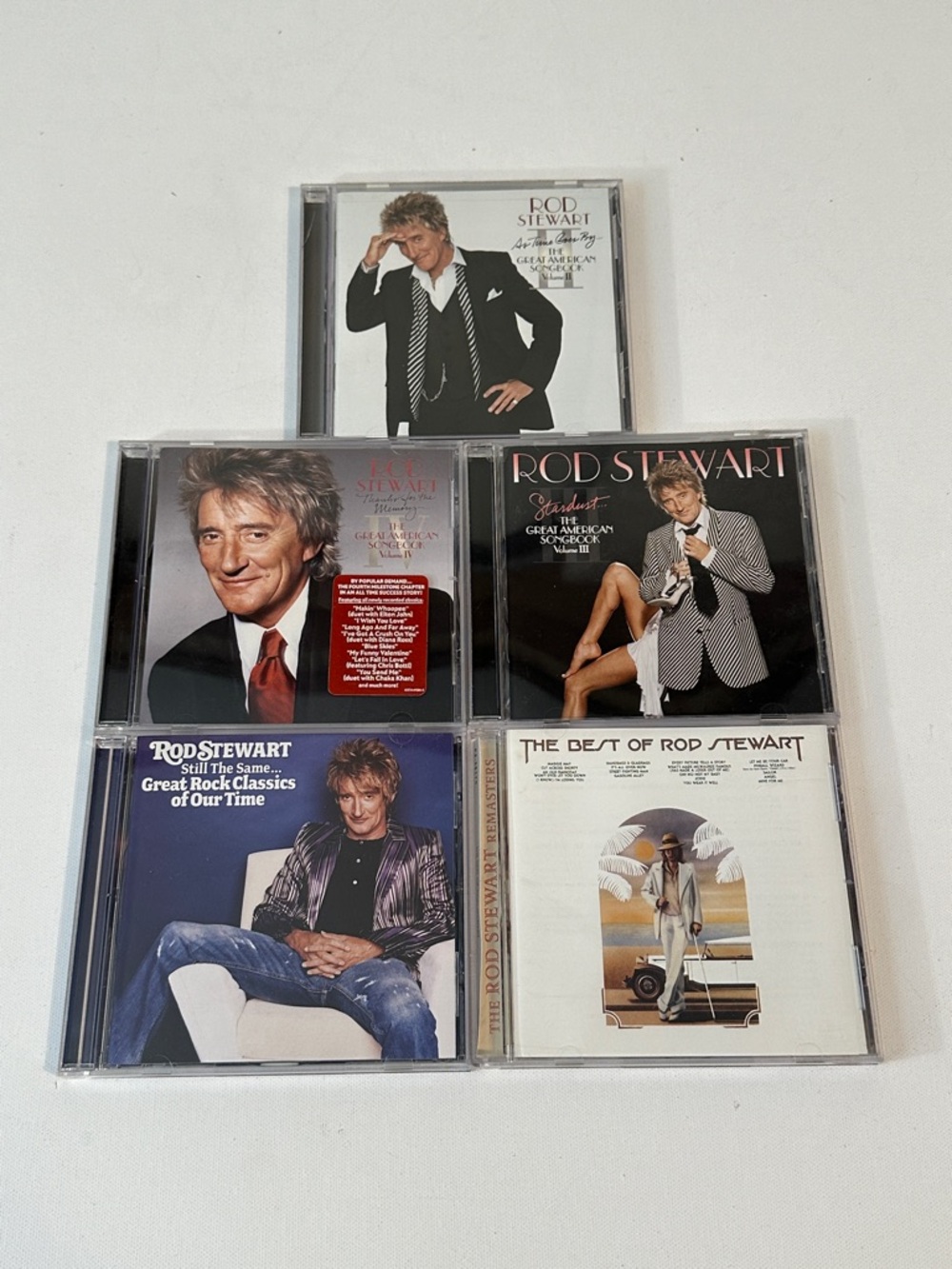 5 ROD STEWART CDS